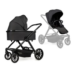 Коляска 2в1 Ninos Estrella Black Black