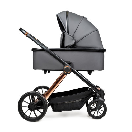 Коляска 3в1 с авто креслом Ninos Estrella Grey Gold — 21388