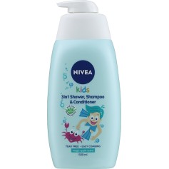 Гель для волосся та тіла 3в1 Nivea 500 мл. (84588)