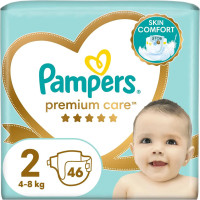 Підгузки Pampers Premium Care 2 (4-8кг) 46шт