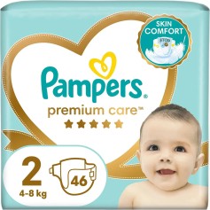 Підгузки Pampers Premium Care 2 (4-8кг) 46шт
