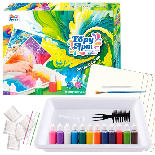 Дитячий набір для малювання 4FUN Game Club 12 пігментів 87752
