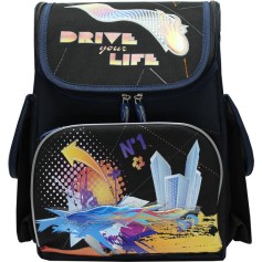 Рюкзак шкільний ортопедичний Dr.Kong TA002, Drive your Life, 35,5-26-13 см (972001)