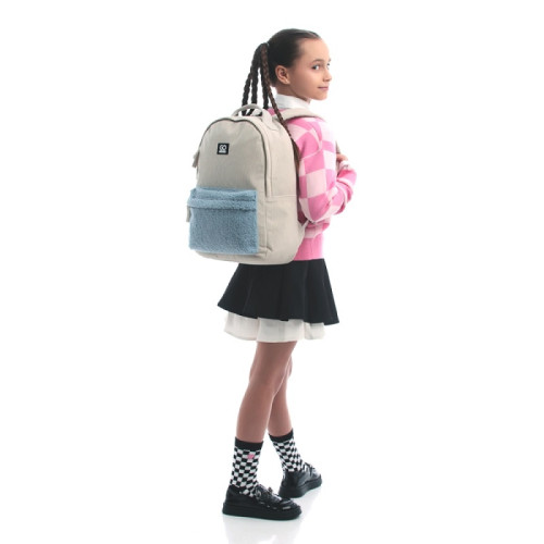 Рюкзак GoPack Education Teens GO25-147M-1, бежевий, М (69861) — 20536 Рюкзак GoPack Education Teens GO25-147M-1, бежевий, М (69861) — 20536