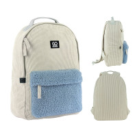 Рюкзак GoPack Education Teens GO25-147M-1, бежевый, М (69861)