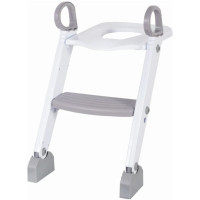 Детский горшок с лесенкой FreeON White-Grey