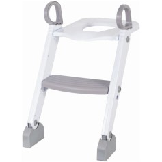 Дитячий горщик з драбинкою FreeON White-Grey