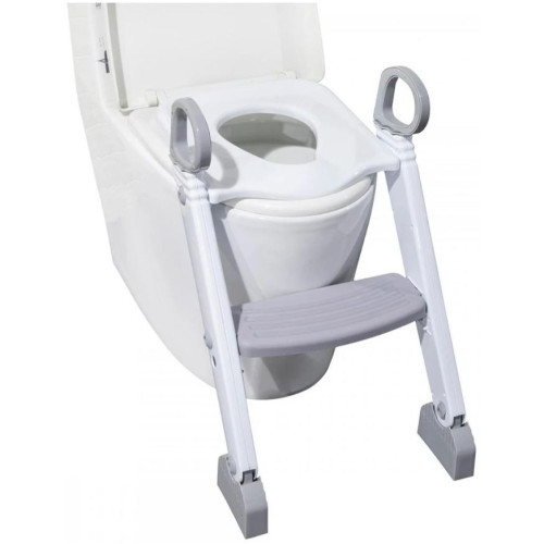 Дитячий горщик з драбинкою FreeON White-Grey — 17008