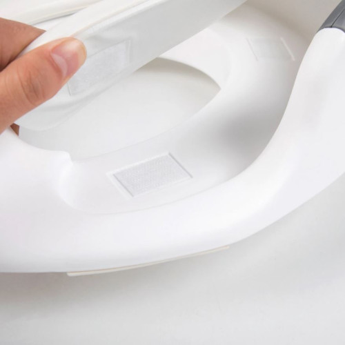 Дитяче сидіння для унітазу FreeON White-Grey — 17009