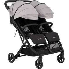 Коляска прогулянкова FreeON Active TWIN, сіра