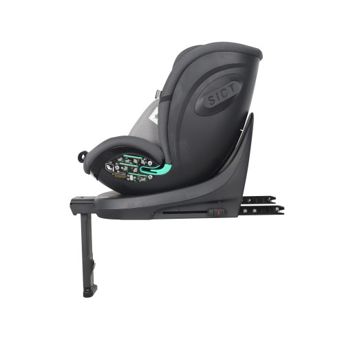 Автокрісло FreeON SPACE, поворотність 360°, світло сірий (82474) — 19167