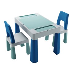 Комплект меблів Teggi Multifun + 2 стільця turquoise navy grey