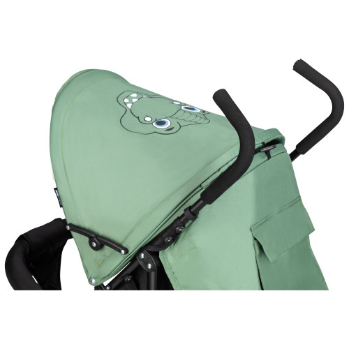 Коляска прогулочная FreeON Simple Black-Dark Green — 16940