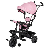Детский трехколесный велосипед Free2Move Sport Black Pink