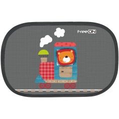 Шторка сонцезахисна в автомобіль FreeON Cling 2 шт. (47139-grey)