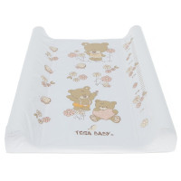 Килимок для пеленання Teddy Bear 70x50 см white pearl