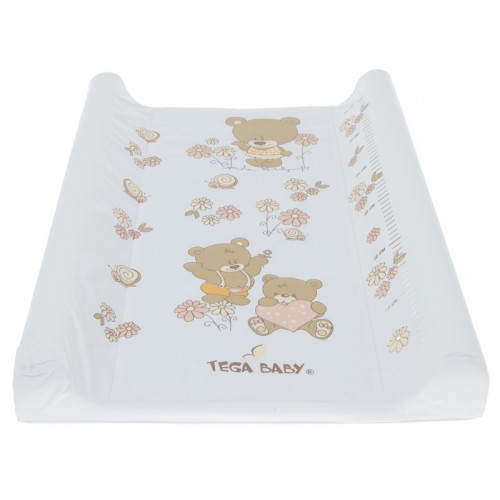 Коврик для пеленания Teddy Bear 70x50 см white pearl