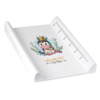 Коврик для пеленания Wild&Free Unicorn 50x70 см white