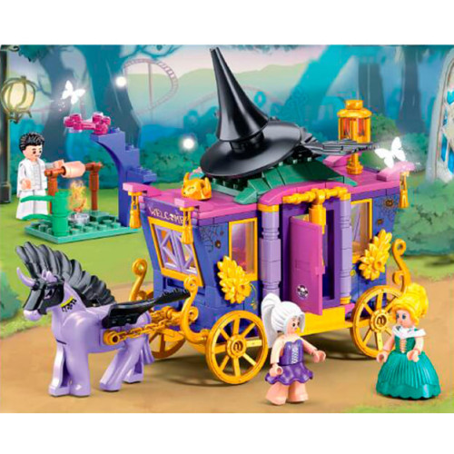 Конструктор Sluban Рожева серія Карета 287 деталей (М38-В1056)