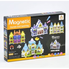 Магнитный конструктор Magnetic Замок 75 деталей (AQ-906)