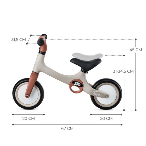 Біговел Kinderkraft Tove Desert Beige (KRTOVE00BEG0000) — 16005 Біговел Kinderkraft Tove Desert Beige (KRTOVE00BEG0000) — 16005