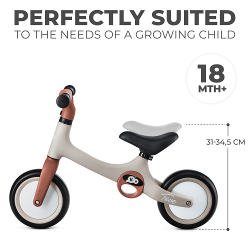 Біговел Kinderkraft Tove Desert Beige (KRTOVE00BEG0000) — 16005 Біговел Kinderkraft Tove Desert Beige (KRTOVE00BEG0000) — 16005