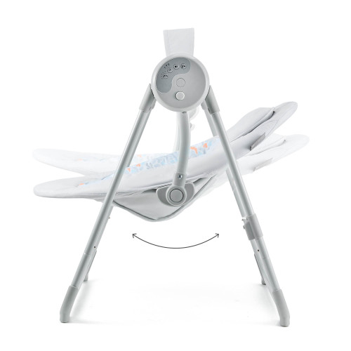 Крісло-гойдалка Kinderkraft Swingee Grey (301252) — 21687