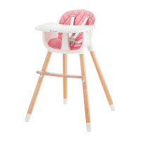 Стульчик для кормления Kinderkraft Sienna Pink (348736)