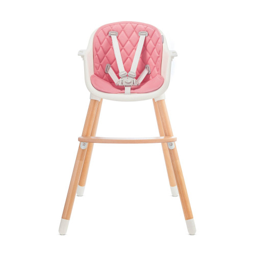 Стільчик для годування Kinderkraft Sienna Pink (348736) — 15769