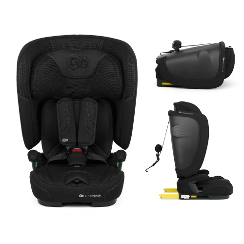 Дитяче автокрісло Kinderkraft Fix2Go i-Size Black (301246) — 21681