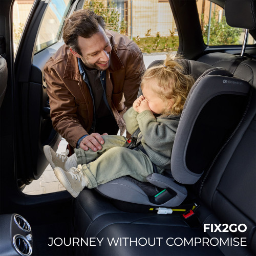 Дитяче автокрісло Kinderkraft Fix2Go i-Size Black (301246) — 21681