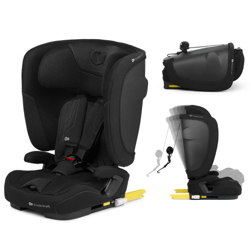 Дитяче автокрісло Kinderkraft Fix2Go i-Size Black (301246) — 21681