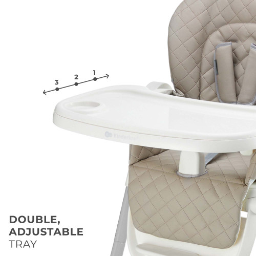 Стільчик для годування 3в1 Kinderkraft Tulo Beige (301255) — 21690 Стільчик для годування 3в1 Kinderkraft Tulo Beige (301255) — 21690