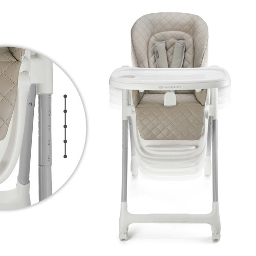 Стільчик для годування 3в1 Kinderkraft Tulo Beige (301255) — 21690 Стільчик для годування 3в1 Kinderkraft Tulo Beige (301255) — 21690
