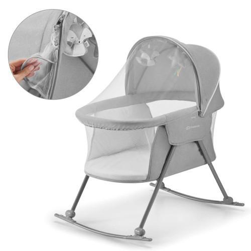 Люлька-качалка 3в1 Kinderkraft Lovi Grey (202460) — 15717 Люлька-качалка 3в1 Kinderkraft Lovi Grey (202460) — 15717