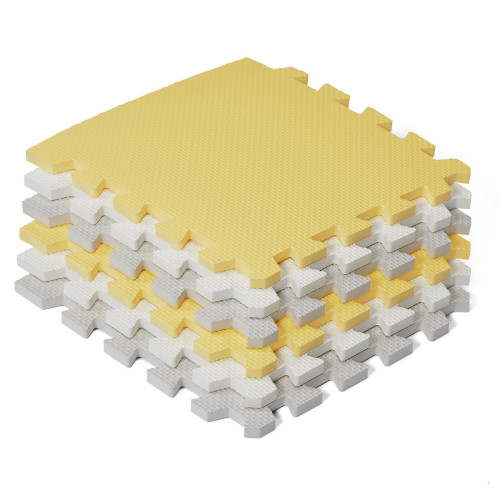 Килимок-пазл Kinderkraft Luno Yellow, 30 элементов (202463) — 15799