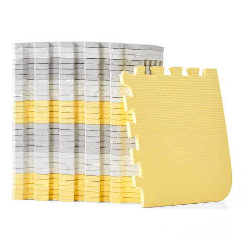 Килимок-пазл Kinderkraft Luno Yellow, 30 элементов (202463) — 15799
