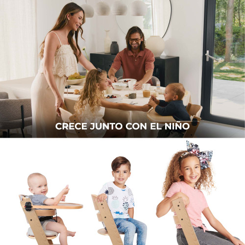 Стільчик для годування 3в1 Kinderkraft Enock Beige (KKKENOCBEGF0000) — 23358