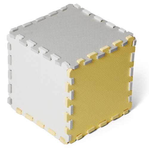 Килимок-пазл Kinderkraft Luno Yellow, 30 элементов (202463) — 15799