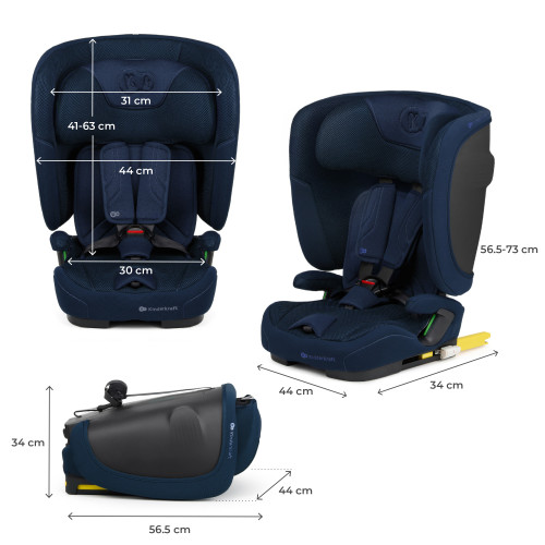 Дитяче автокрісло Kinderkraft Fix2Go i-Size Navy (301243) — 21678 Дитяче автокрісло Kinderkraft Fix2Go i-Size Navy (301243) — 21678