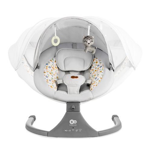 Кресло-качели Kinderkraft Lumi 2 Light Grey (KBLUMI02LGR0000) — 16045 Кресло-качели Kinderkraft Lumi 2 Light Grey (KBLUMI02LGR0000) — 16045