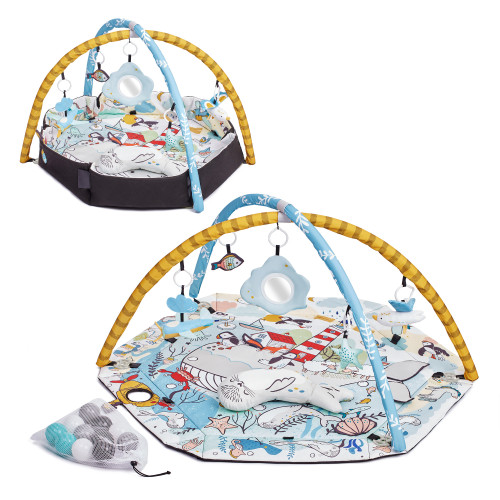 Розвиваючий килимок Kinderkraft Smartplay Sea (301075) — 15975