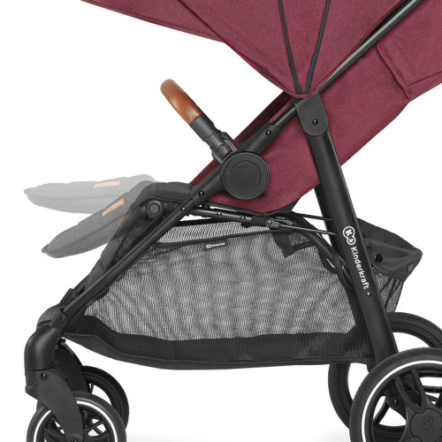 Прогулянкова коляска Kinderkraft Grande 2020 Burgundy (202388) — 15706