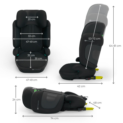 Автокресло Kinderkraft Xpand 2 PRO i-Size Black (KCXPPR02BLK0000) — 23363 Автокресло Kinderkraft Xpand 2 PRO i-Size Black (KCXPPR02BLK0000) — 23363