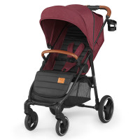 Прогулянкова коляска Kinderkraft Grande 2020 Burgundy (202388)