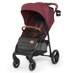 Прогулянкова коляска Kinderkraft Grande 2020 Burgundy (202388)
