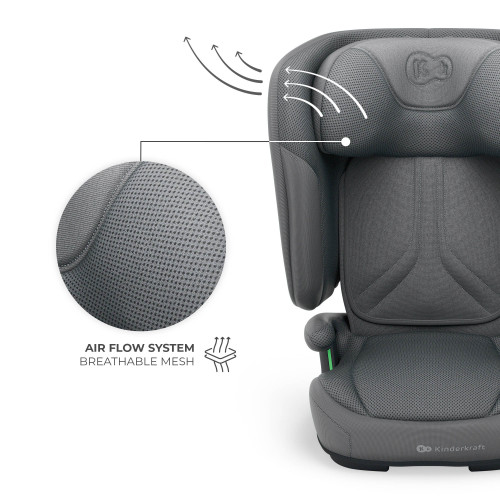 Детское автокресло Kinderkraft Unity 2 i-Size Grey (301248) — 21683 Детское автокресло Kinderkraft Unity 2 i-Size Grey (301248) — 21683