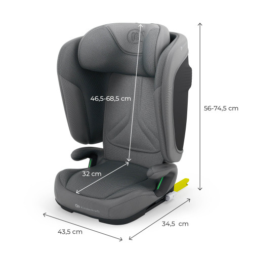 Детское автокресло Kinderkraft Unity 2 i-Size Grey (301248) — 21683 Детское автокресло Kinderkraft Unity 2 i-Size Grey (301248) — 21683