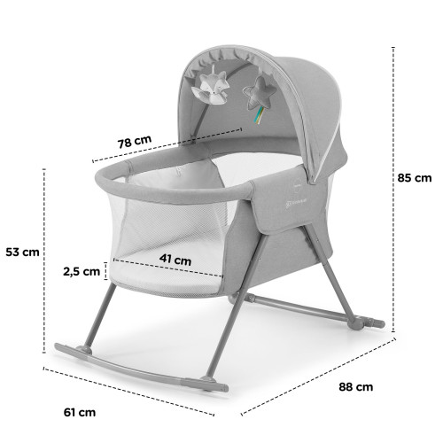 Люлька-гойдалка 3в1 Kinderkraft Lovi Beige (202461) — 15718 Люлька-гойдалка 3в1 Kinderkraft Lovi Beige (202461) — 15718