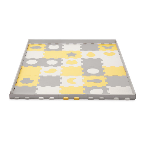 Килимок-пазл Kinderkraft Luno Shapes Yellow, 30 елементів (301063) — 15966 Килимок-пазл Kinderkraft Luno Shapes Yellow, 30 елементів (301063) — 15966